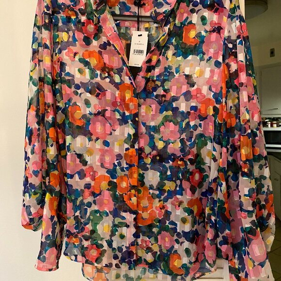NWT Saloni Cocktail Blouse - Picture 1 of 6